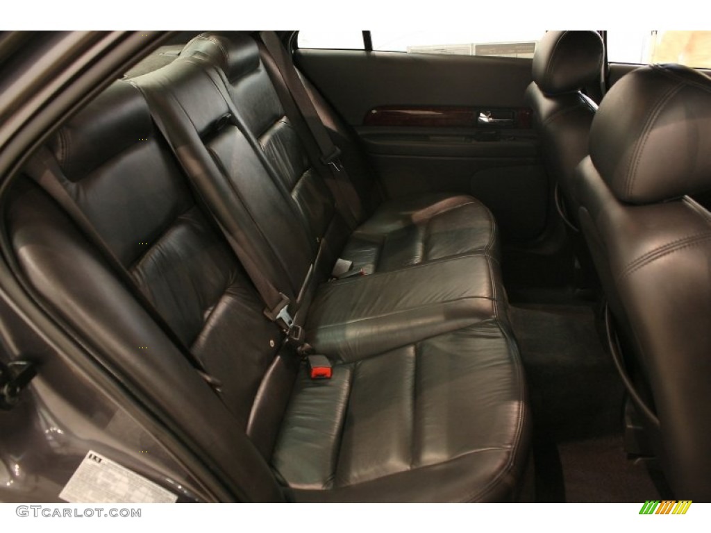 Deep Charcoal Interior 2002 Lincoln LS V6 Photo #69347121
