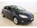 2012 Kona Blue Metallic Ford Focus SEL 5-Door  photo #1