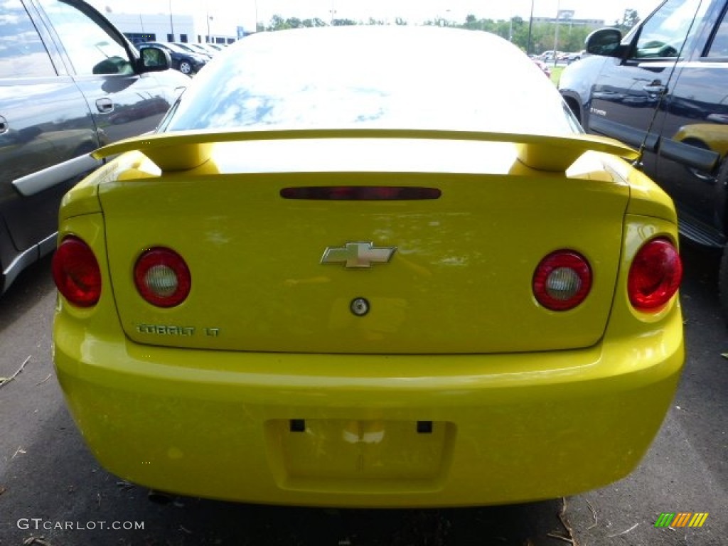 2007 Cobalt LT Coupe - Rally Yellow / Ebony photo #3