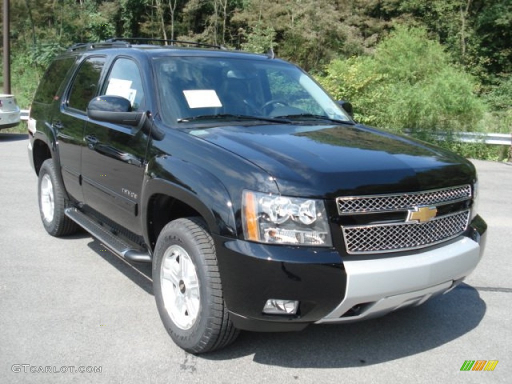 Black 2013 Chevrolet Tahoe LT 4x4 Exterior Photo #69349419