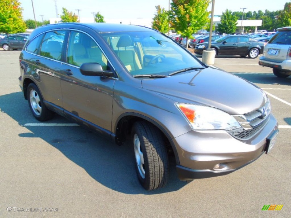 2010 CR-V LX - Urban Titanium Metallic / Ivory photo #2