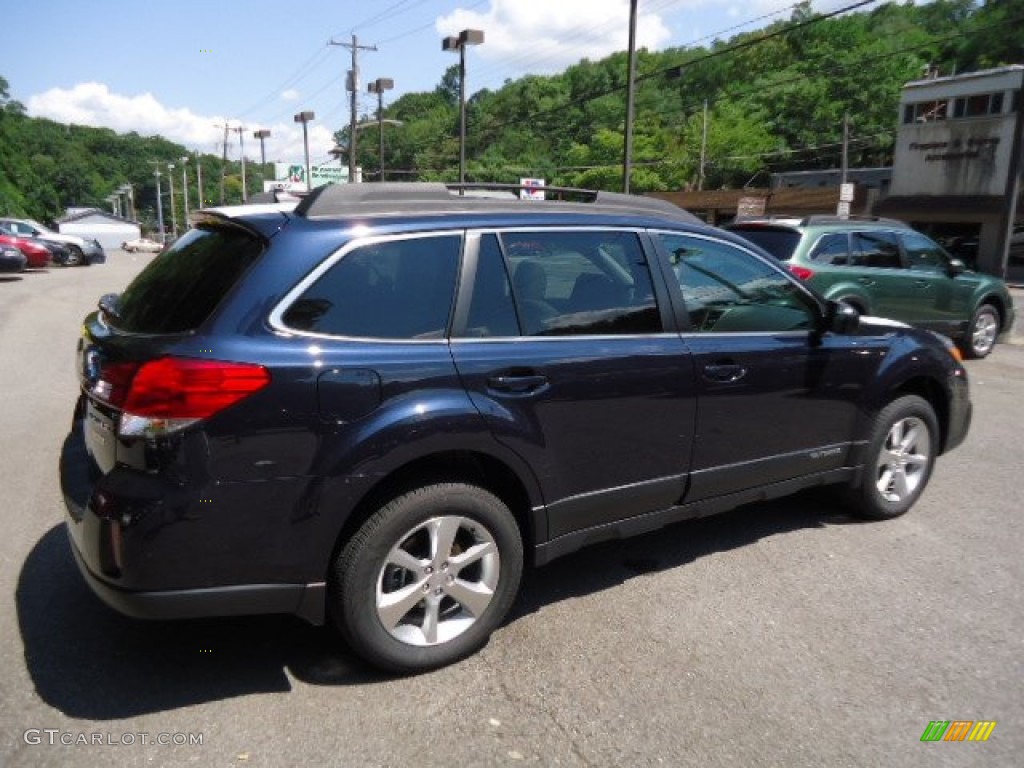 2013 Outback 2.5i Limited - Deep Indigo Pearl / Ivory photo #3