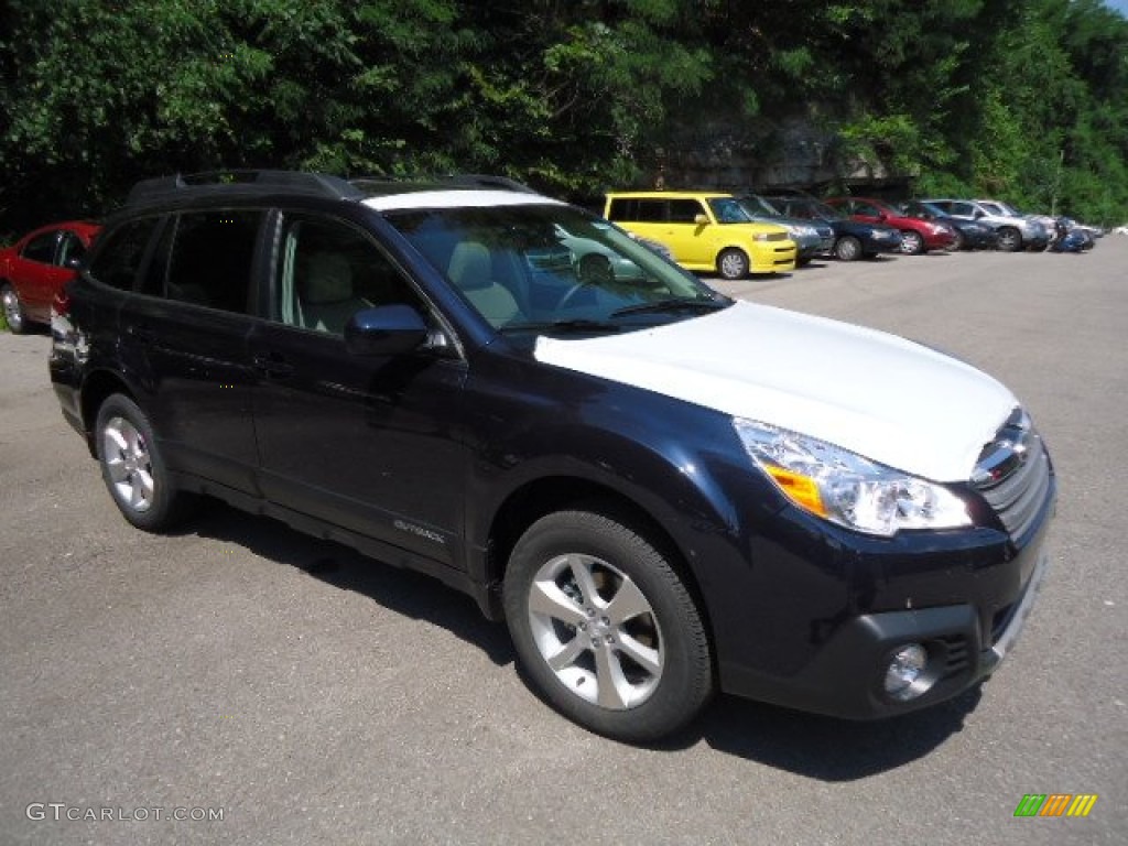 2013 Outback 2.5i Limited - Deep Indigo Pearl / Ivory photo #5