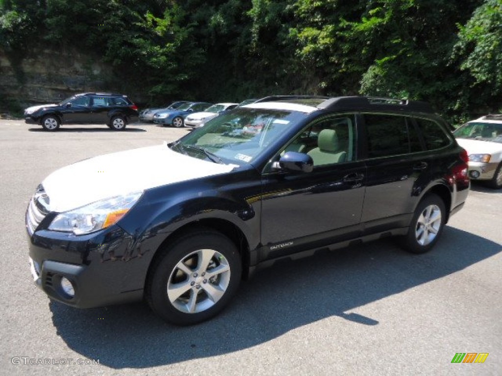 2013 Outback 2.5i Limited - Deep Indigo Pearl / Ivory photo #6
