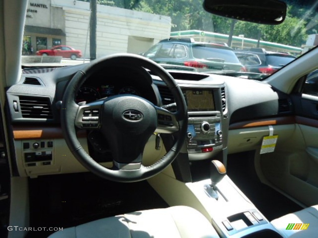 2013 Outback 2.5i Limited - Deep Indigo Pearl / Ivory photo #10