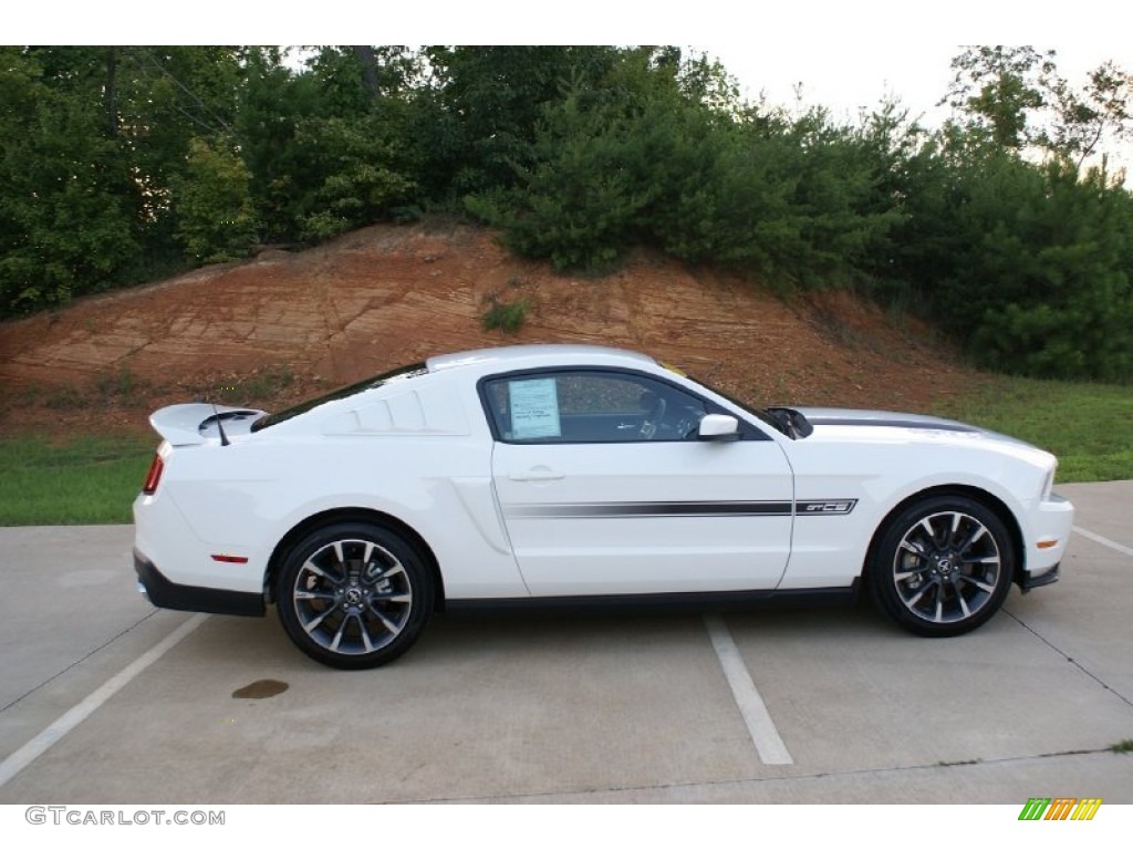 2012 Mustang C/S California Special Coupe - Performance White / Charcoal Black/Carbon Black photo #2