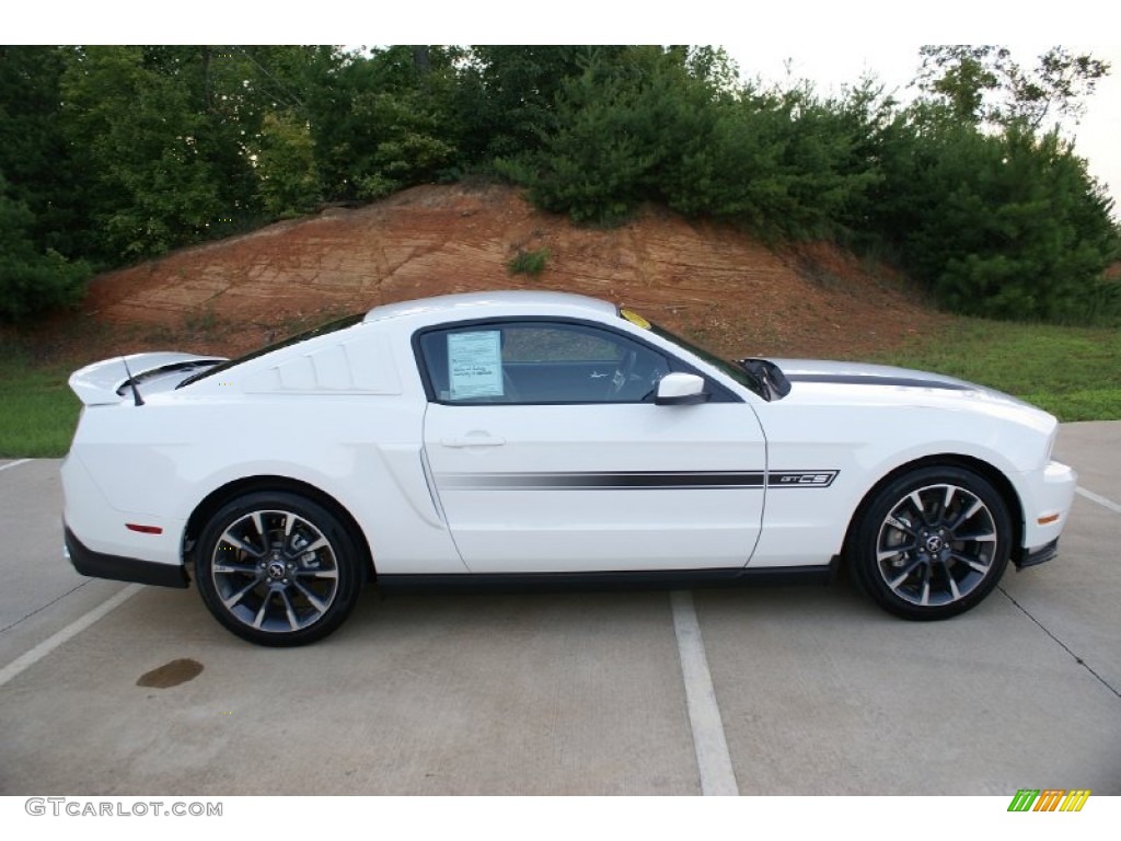 2012 Mustang C/S California Special Coupe - Performance White / Charcoal Black/Carbon Black photo #3