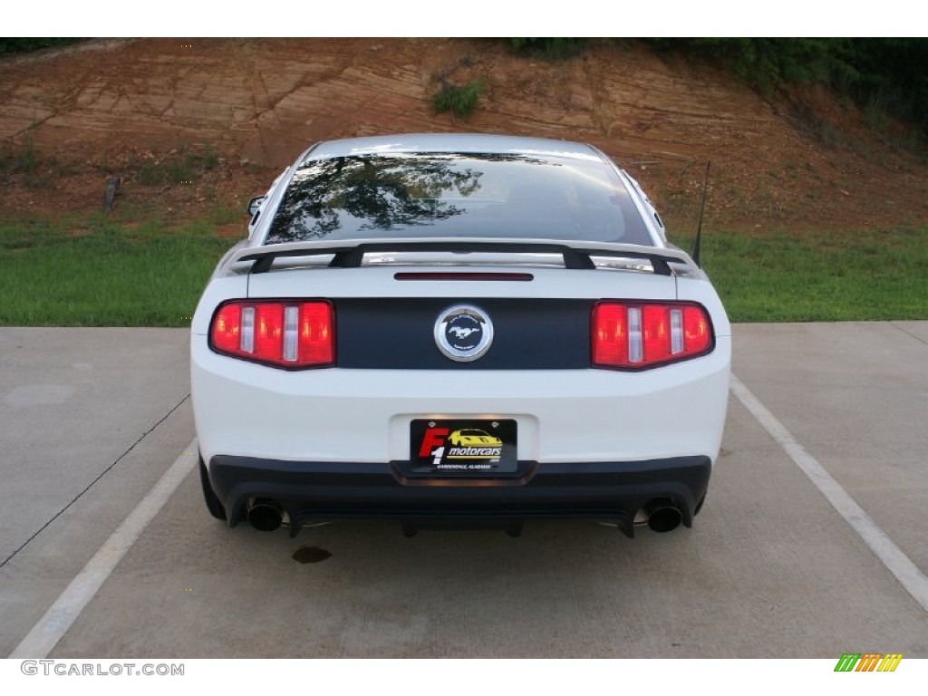 2012 Mustang C/S California Special Coupe - Performance White / Charcoal Black/Carbon Black photo #4