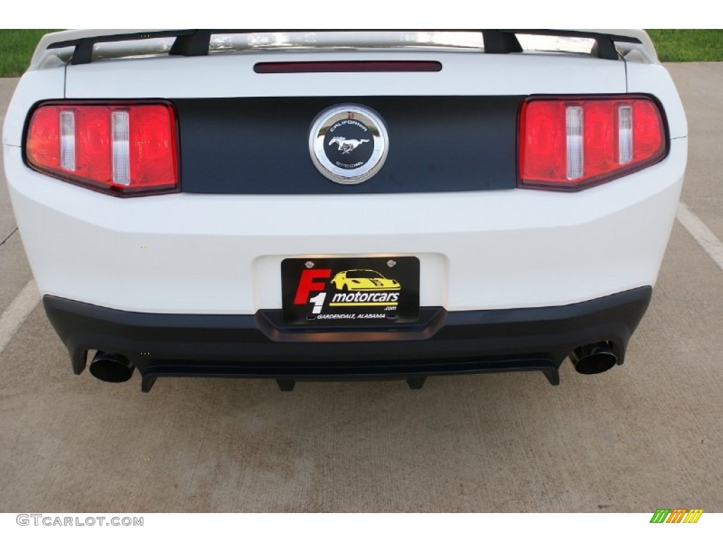2012 Mustang C/S California Special Coupe - Performance White / Charcoal Black/Carbon Black photo #5