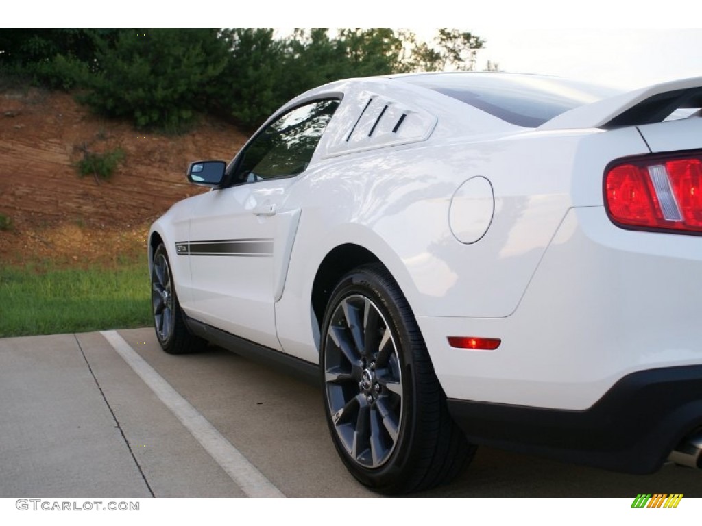 2012 Mustang C/S California Special Coupe - Performance White / Charcoal Black/Carbon Black photo #10