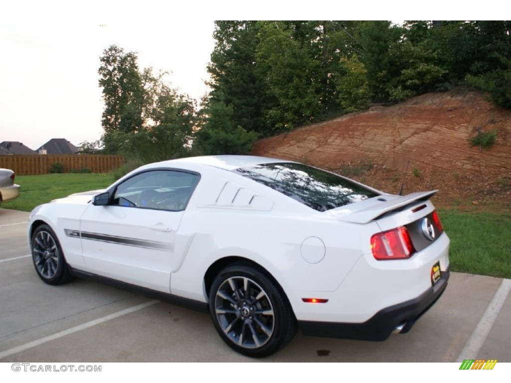 2012 Mustang C/S California Special Coupe - Performance White / Charcoal Black/Carbon Black photo #14