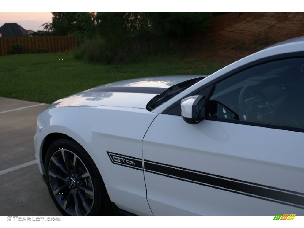 2012 Mustang C/S California Special Coupe - Performance White / Charcoal Black/Carbon Black photo #17