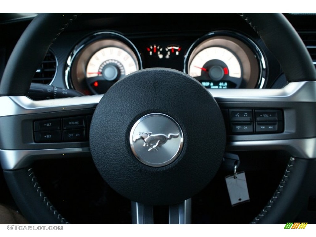 2012 Mustang C/S California Special Coupe - Performance White / Charcoal Black/Carbon Black photo #25