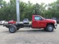 Victory Red 2013 Chevrolet Silverado 3500HD WT Regular Cab Chassis Exterior