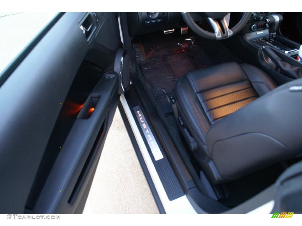 2012 Mustang C/S California Special Coupe - Performance White / Charcoal Black/Carbon Black photo #31