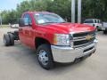 2013 Victory Red Chevrolet Silverado 3500HD WT Regular Cab Chassis  photo #5