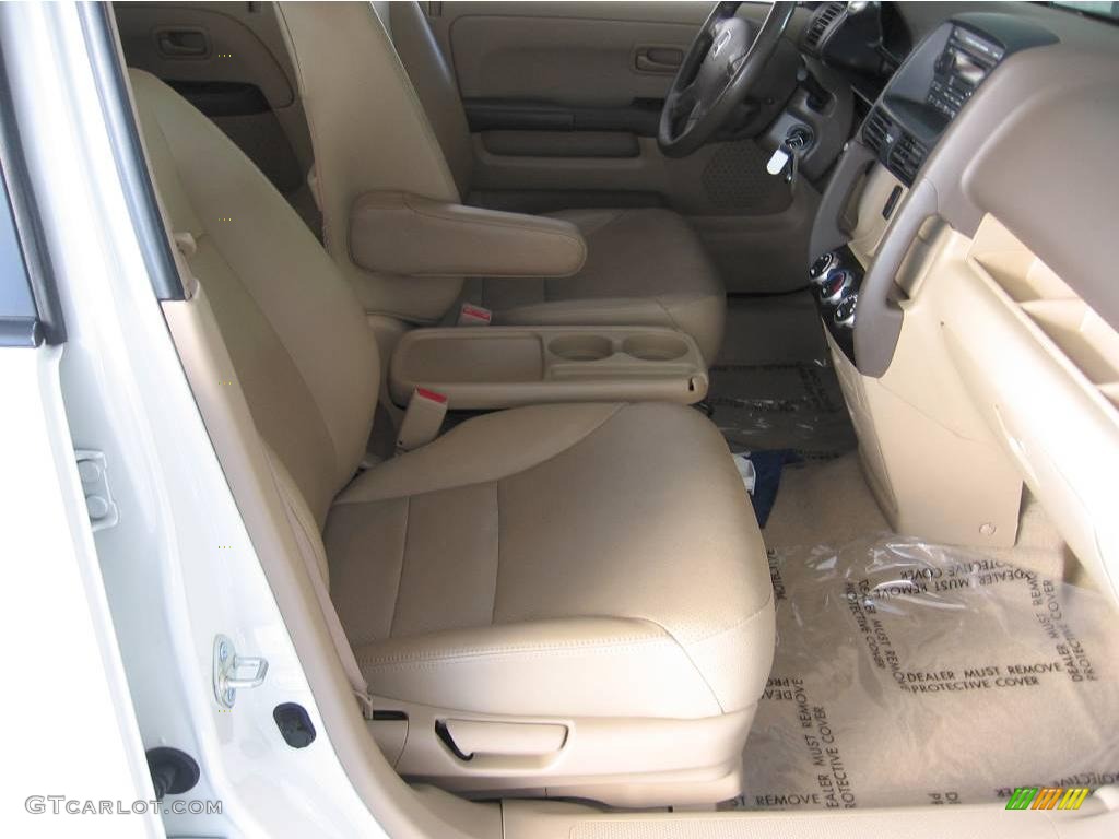 2006 CR-V SE 4WD - Taffeta White / Ivory photo #10