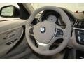 Oyster Steering Wheel Photo for 2013 BMW 3 Series #69353380