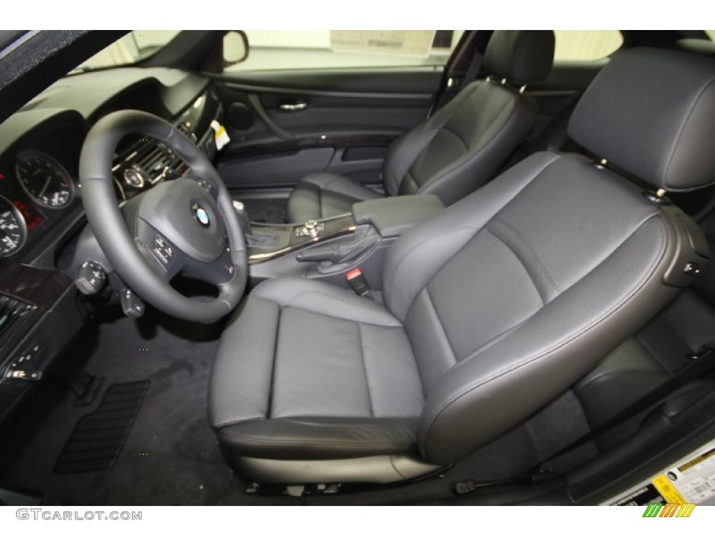 Black Interior 2013 BMW 3 Series 335i Coupe Photo #69353644