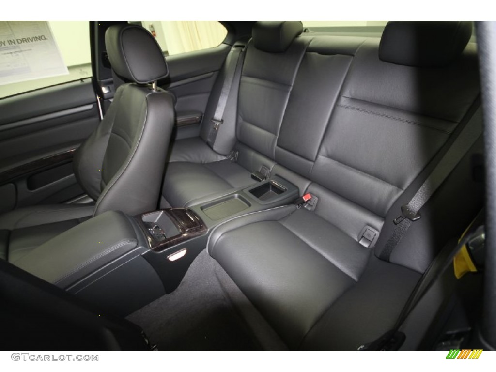 Black Interior 2013 BMW 3 Series 335i Coupe Photo #69353719