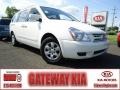 2009 Clear White Kia Sedona LX  photo #1