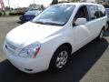 2009 Clear White Kia Sedona LX  photo #2