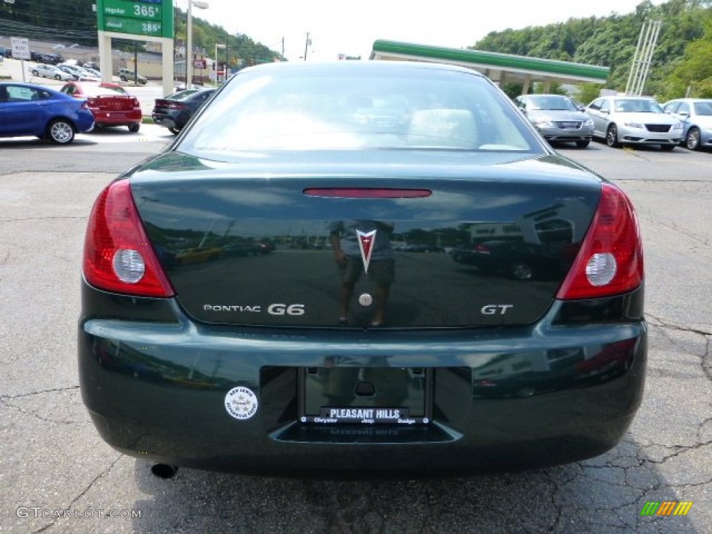 2007 G6 GT Sedan - Emerald Green Metallic / Light Taupe photo #4