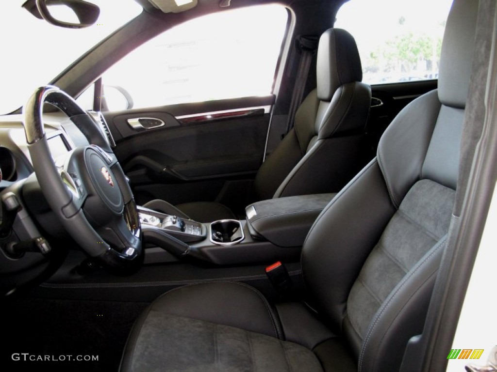 Black Interior 2013 Porsche Cayenne GTS Photo #69356002