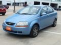 2004 Pastel Blue Chevrolet Aveo LS Sedan  photo #9