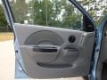 Gray 2004 Chevrolet Aveo LS Sedan Door Panel