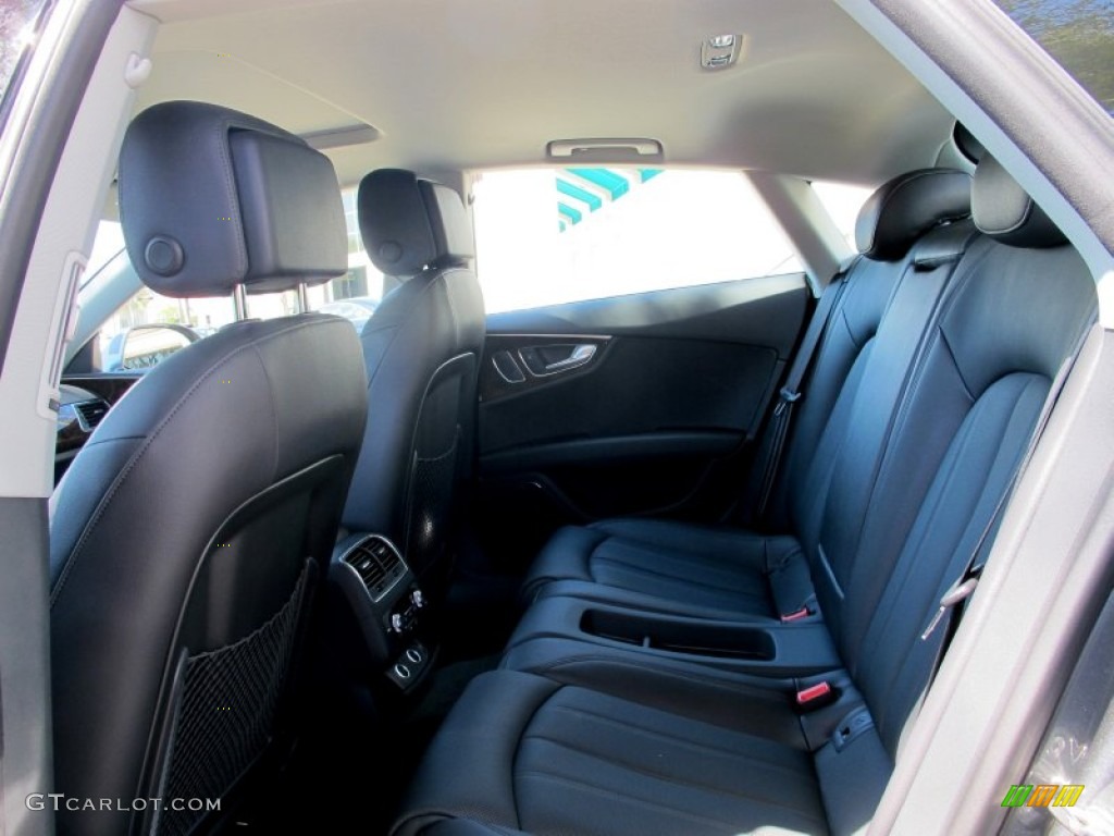 2013 Audi A7 3.0T quattro Premium Rear Seat Photo #69356143