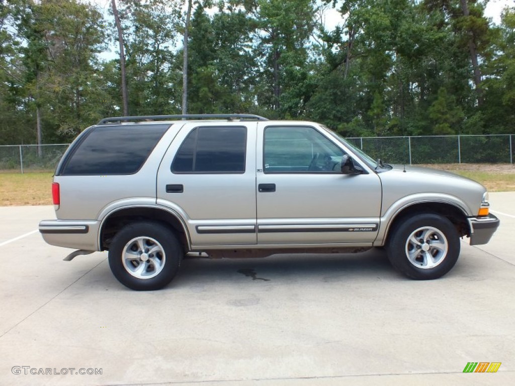 Light Pewter Metallic 1998 Chevrolet Blazer LS Exterior Photo #69357061