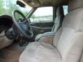 Beige 1998 Chevrolet Blazer LS Interior Color