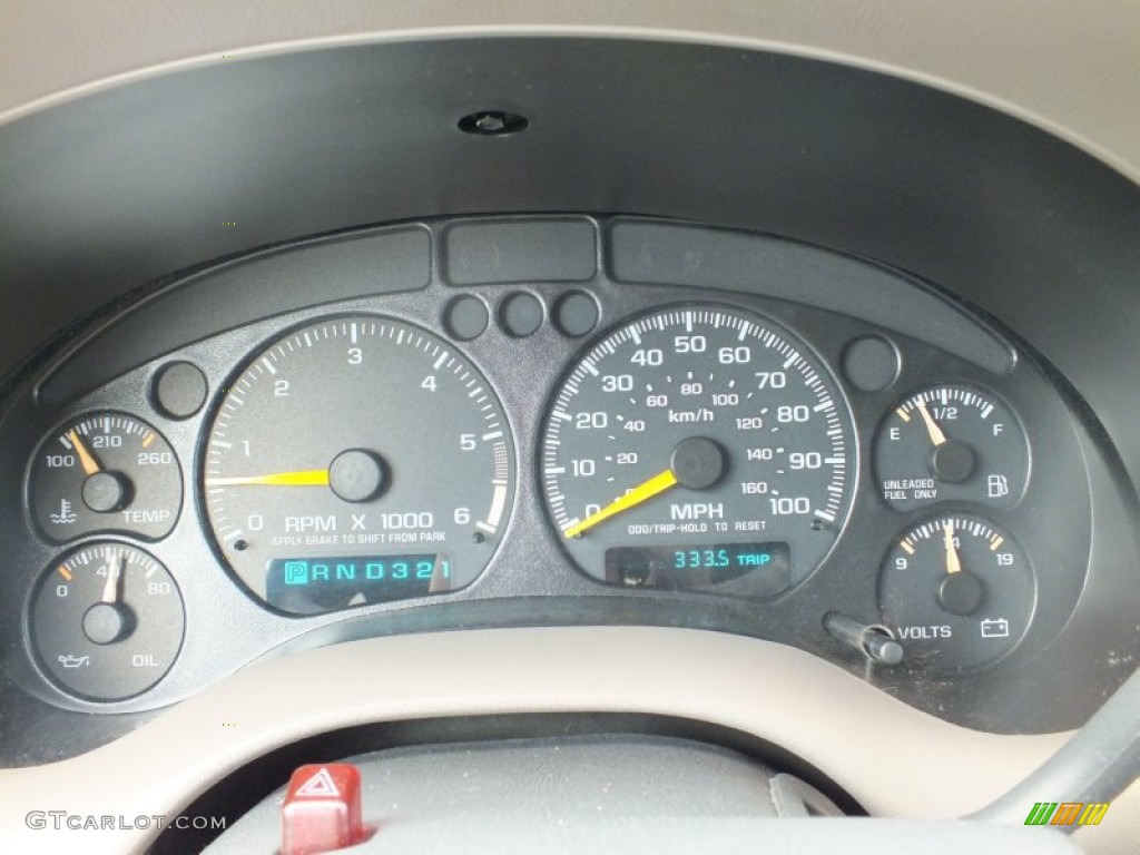 1998 Chevrolet Blazer LS Gauges Photos