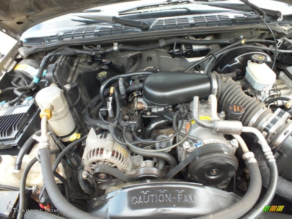 1998 Chevrolet Blazer LS Engine Photos