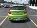 2013 Electrolyte Green Hyundai Accent SE 5 Door  photo #3