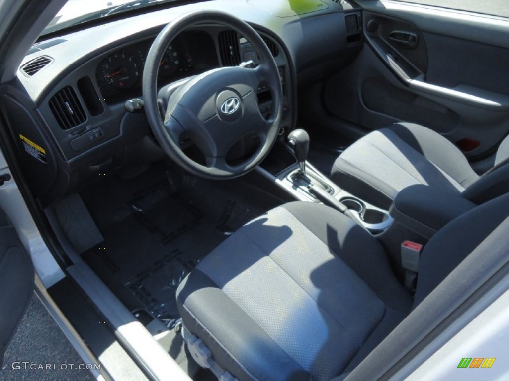 2006 Elantra GLS Hatchback - Sterling Silver / Gray photo #9