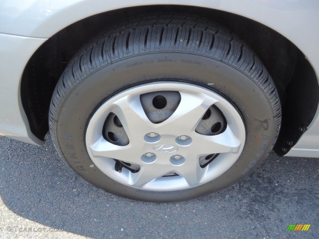 2006 Elantra GLS Hatchback - Sterling Silver / Gray photo #18