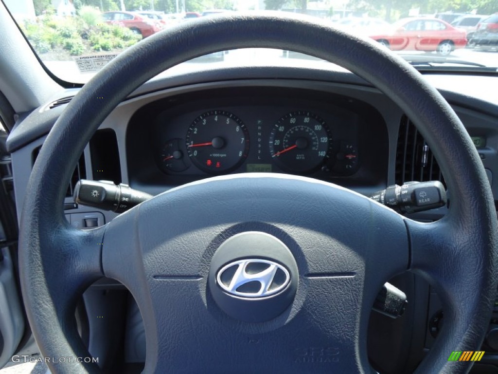 2006 Elantra GLS Hatchback - Sterling Silver / Gray photo #22