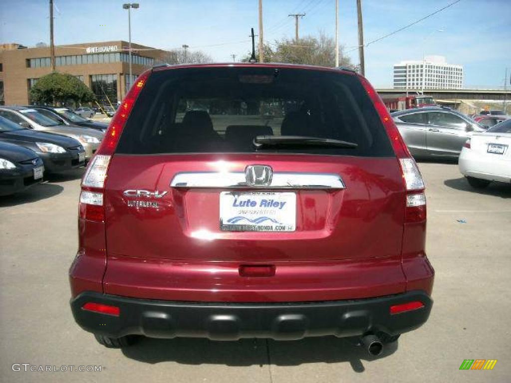 2008 CR-V EX - Tango Red Pearl / Gray photo #6