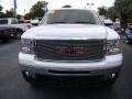 2008 Summit White GMC Sierra 1500 SLT Crew Cab 4x4  photo #3