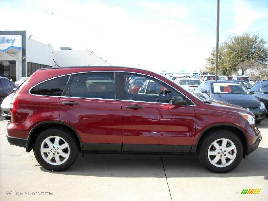 2008 CR-V EX - Tango Red Pearl / Gray photo #8