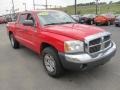 2005 Flame Red Dodge Dakota SLT Quad Cab 4x4  photo #6