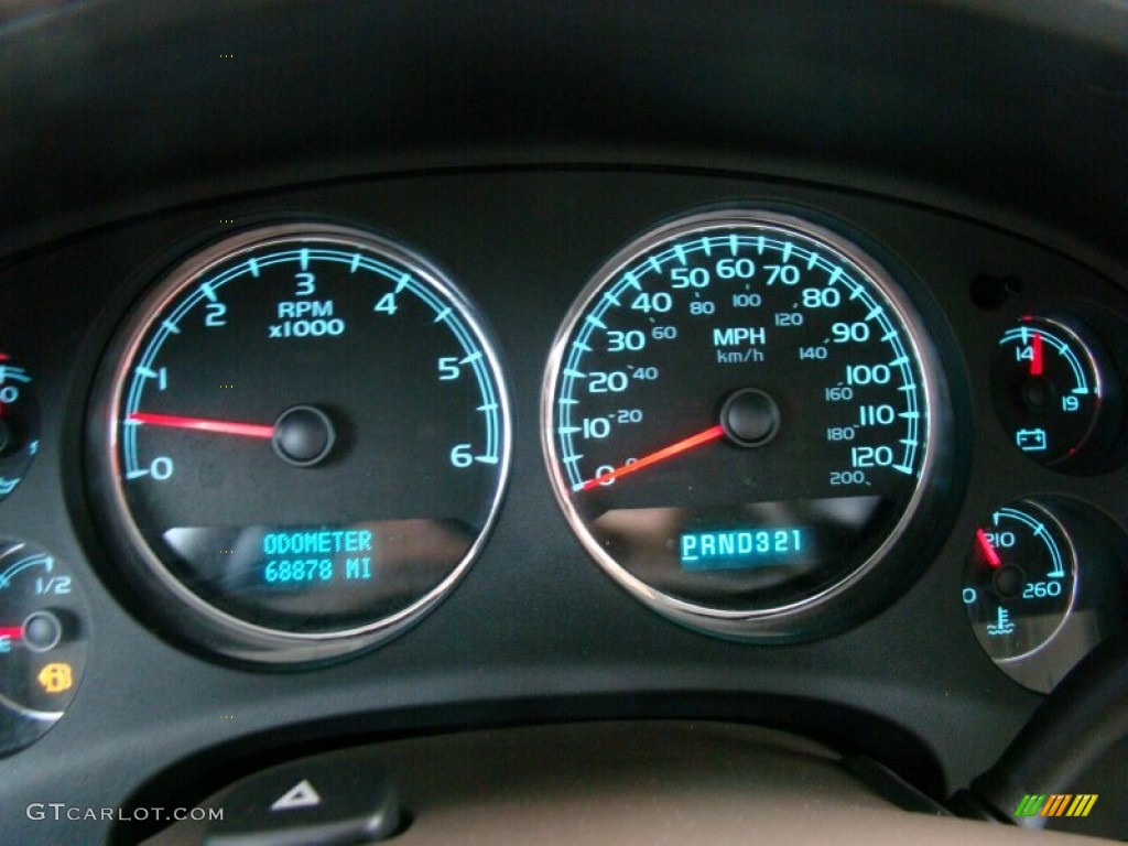 2008 GMC Sierra 1500 SLT Crew Cab 4x4 Gauges Photos