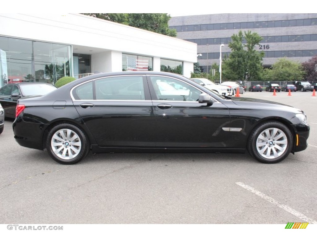 Black Sapphire Metallic 2011 BMW 7 Series 750Li Sedan Exterior Photo #69361129