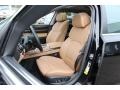Saddle/Black Nappa Leather Front Seat Photo for 2011 BMW 7 Series #69361197