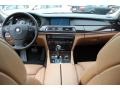 Saddle/Black Nappa Leather Dashboard Photo for 2011 BMW 7 Series #69361204