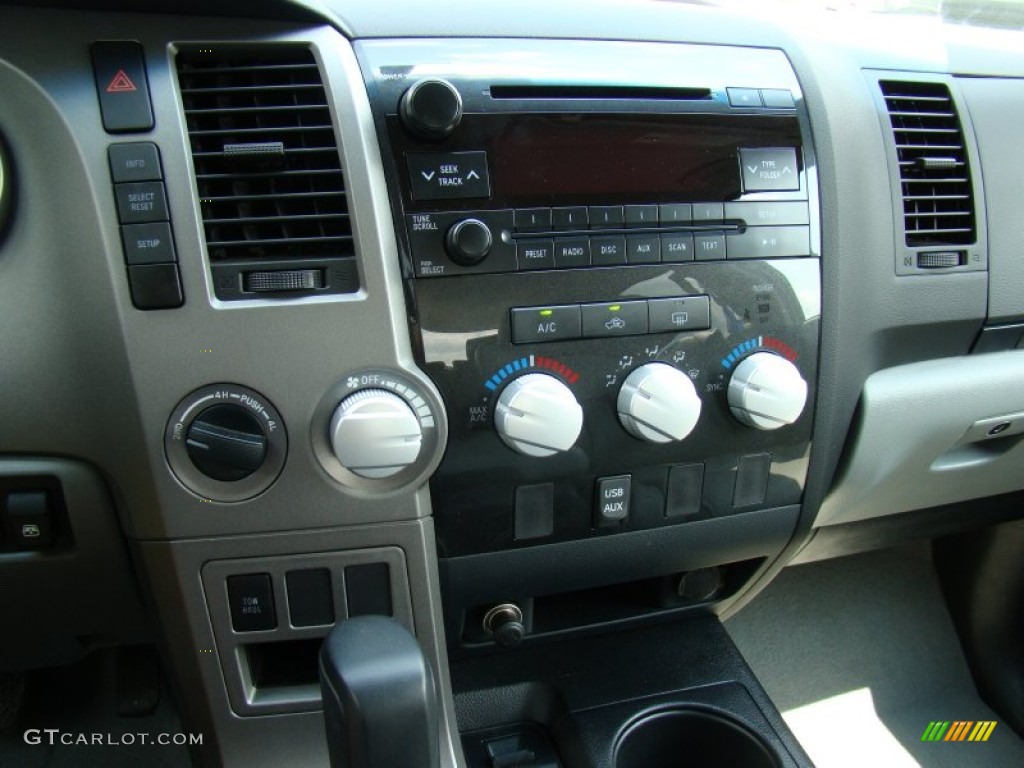 2010 Tundra TRD CrewMax 4x4 - Super White / Graphite Gray photo #19