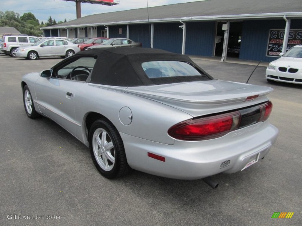 1995 Firebird Convertible - Bright Silver Metallic / Medium Gray photo #3