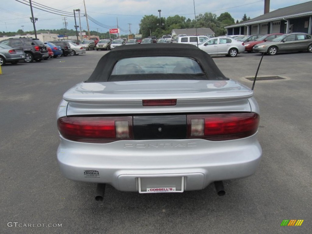 1995 Firebird Convertible - Bright Silver Metallic / Medium Gray photo #4